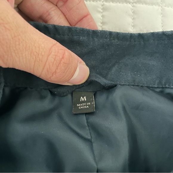 Banana Republic Navy Suede Jacket (Men’s Size M) - Picture 4 of 6